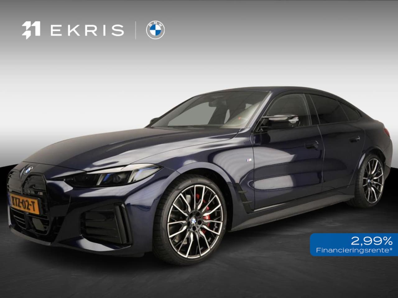 BMW i4 - M60 | M-Sportpakket | LED | Leder | HUD | Active Cruise | Panoramadak | Sportstoelen | DAB - AutoWereld.nl