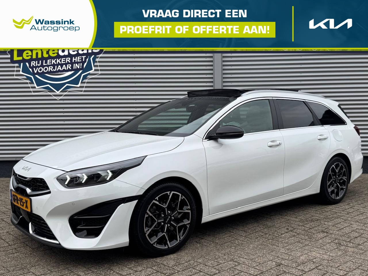 Kia Cee'd Sportswagon - Ceed Sw 1.5 T-GDi 140pk GT-Line | Schuif/Kanteldak | Stoel/Stuurwielverwarming | Navigatie - AutoWereld.nl