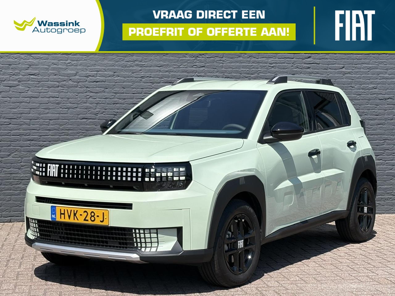 Fiat Grande Panda - 1.2 Hybrid ICON | Automaat | 1e Eigenaar | Cruise Control | Lane Assist | Apple Carplay | - AutoWereld.nl