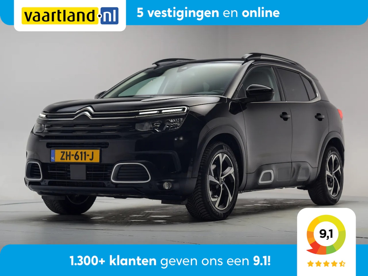 Citroën C5 Aircross - 1.2 PureTech Feel [ Navi Apple/Android Trekhaak Camera - AutoWereld.nl