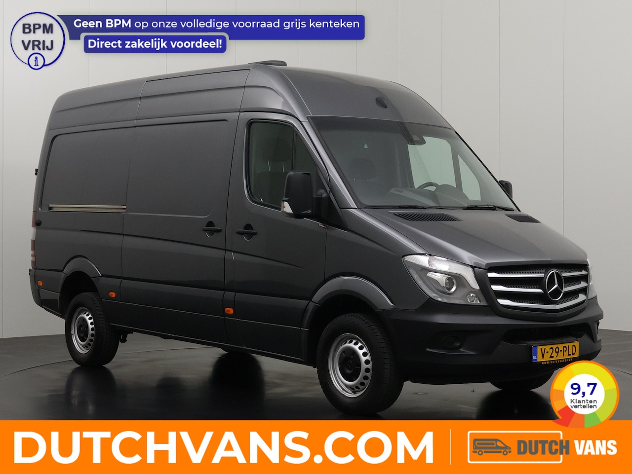 Mercedes-Benz Sprinter - 319CDI 3.0V6 L2H2 | Camera | Airco | Cruise | Trekhaak | Betimmering - AutoWereld.nl