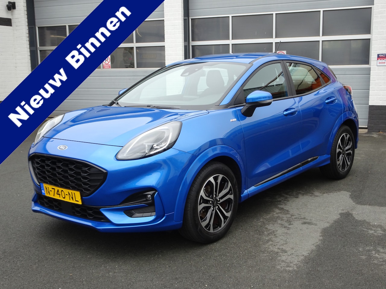 Ford Puma - 1.0 EcoBoost Hybrid ST-Line Automatische airco, navigatie, cruise controle, licht metalen - AutoWereld.nl