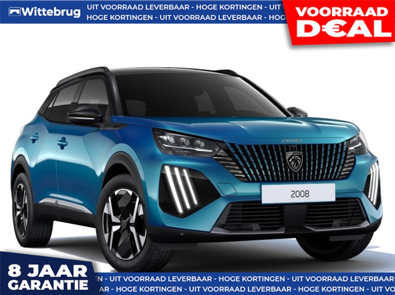 Peugeot 2008 - 1.2 Hybrid 145 GT DIRECT RIJDEN - RIJKLAAR - VISION PACK - 8 JAAR GARANTIE - AutoWereld.nl