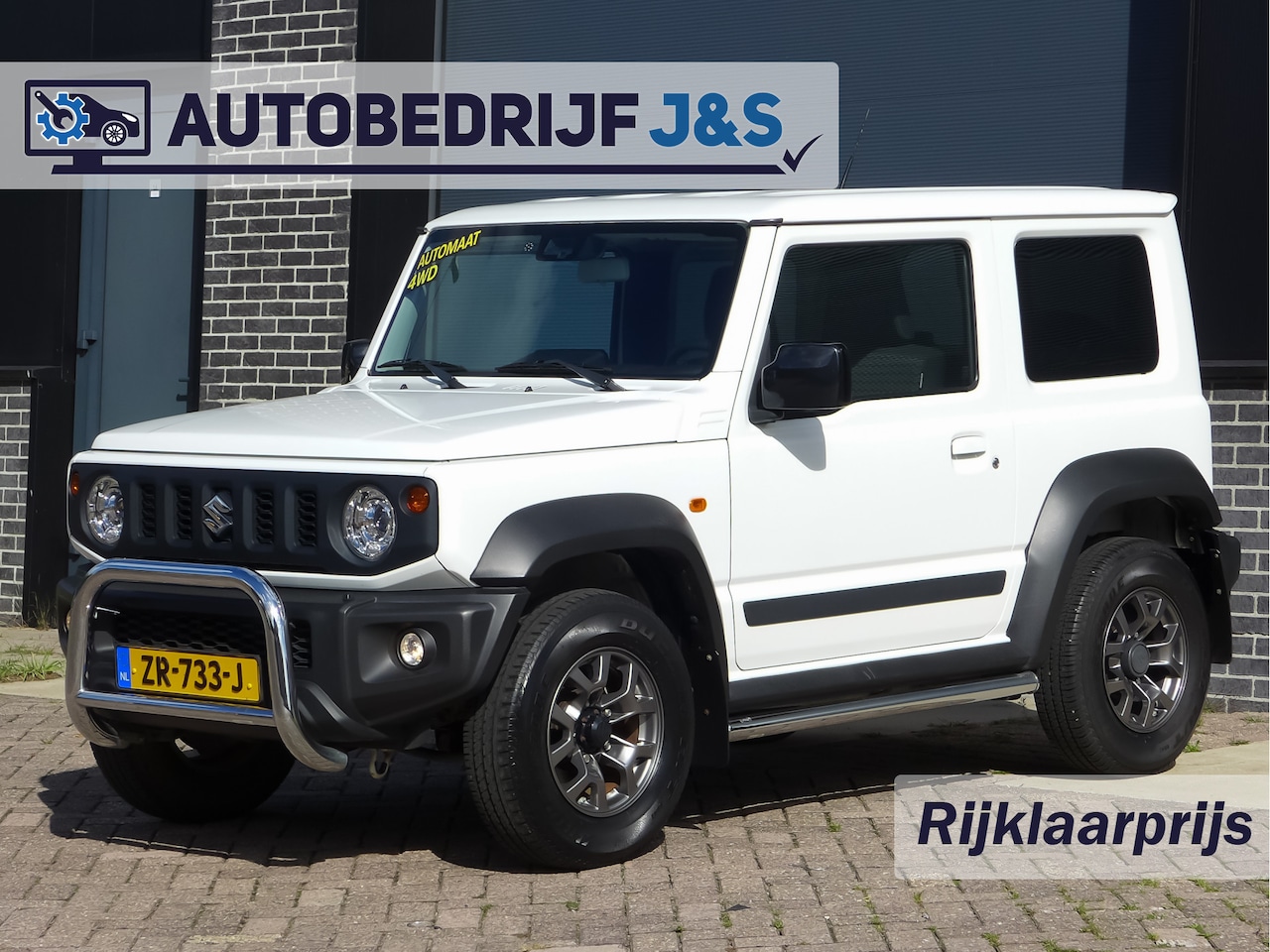 Suzuki Jimny - 1.5 Style 4WD Automaat - eerste eigenaar - trekhaak Rijklaarprijs! | Tot 10 jaar Garantie - AutoWereld.nl