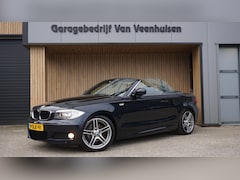 BMW 1-serie Cabrio - 118i 143pk Automaat M Sport Edition Leder Xenon 18inch LM *CarbonSchwarz* 74907km NL auto