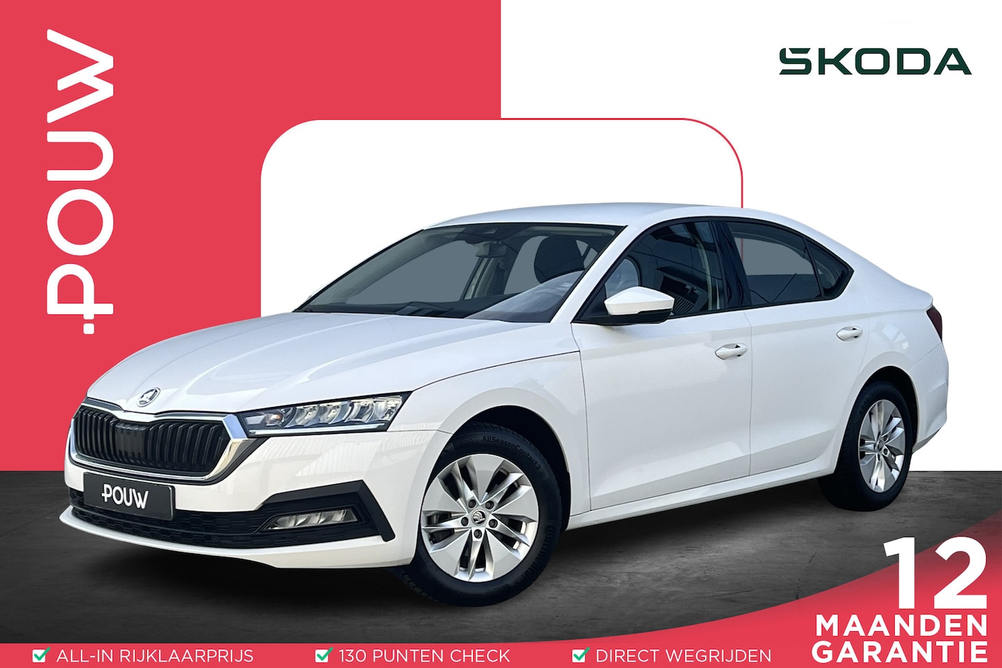Skoda Octavia - 1.0 TSI 110pk Ambition | Navigatie | Smart Link | Climate Control - AutoWereld.nl