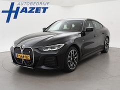 BMW i4 - eDrive40 84 kWh M-SPORT + ADAPTIVE CRUISE | SFEERVERLICHTING | LEDER SPORTINTERIEUR
