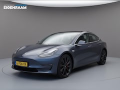 Tesla Model 3 - Performance AWD 75kWh SOH 89, 4%| Panoramadak | Leder | NL Auto | 463 PK