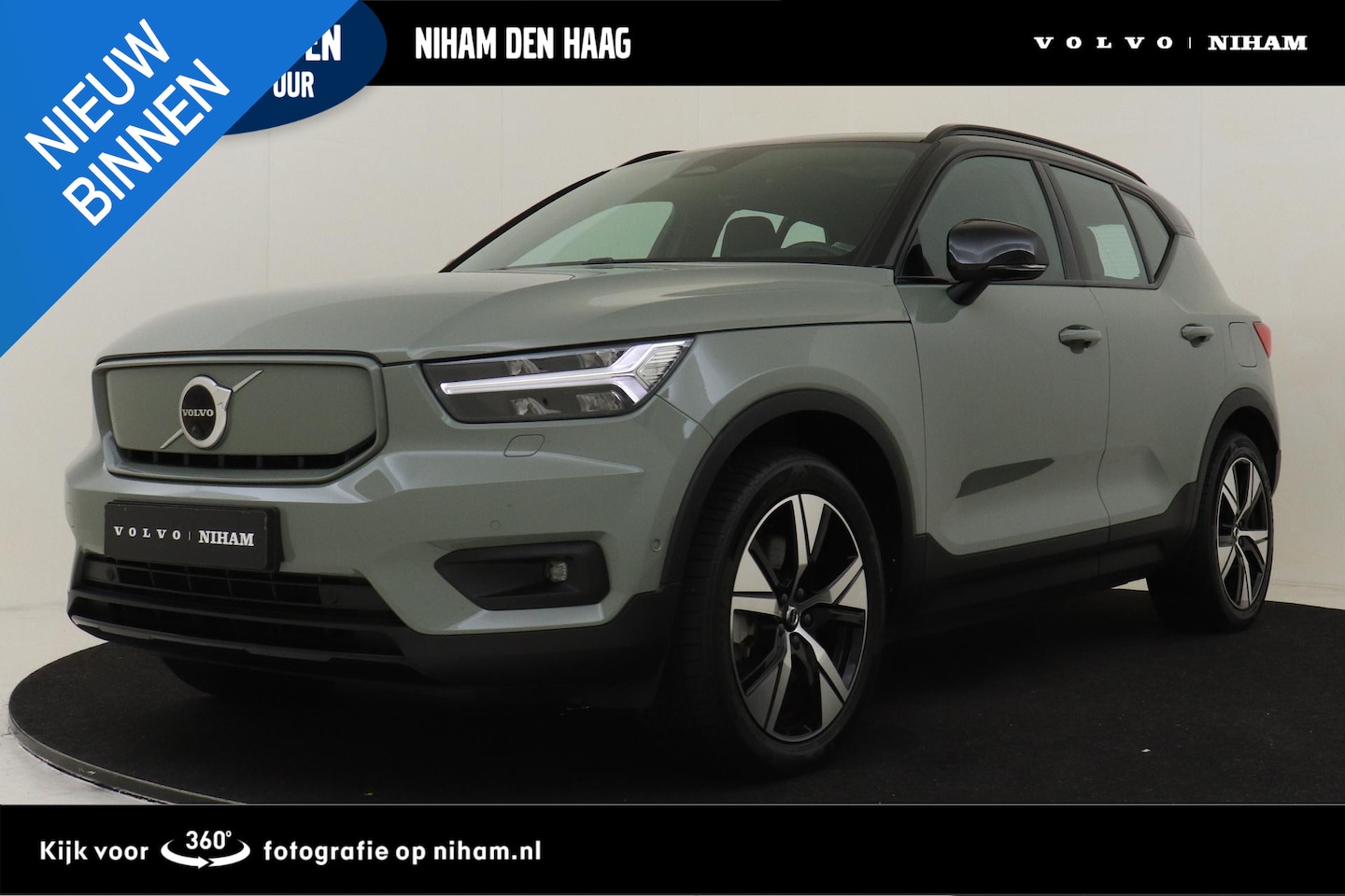 Volvo XC40 - RECHARGE TWIN PRO PANO.DAK|HARMAN/KARDON|POWER-SEATS|360°CAM|TREKHAAK|19"WINTERBANDEN - AutoWereld.nl