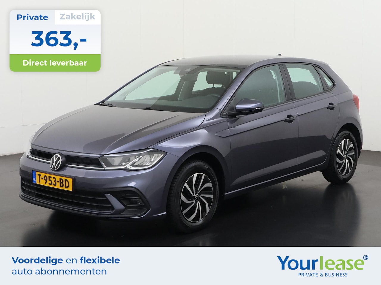 Volkswagen Polo - 1.0 TSI Life | All-in 363,- Private Lease | Direct uit voorraad - AutoWereld.nl