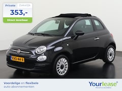 Fiat 500 C - 1.0 Hybrid Club | All-in 353, - Private Lease | Direct uit voorraad