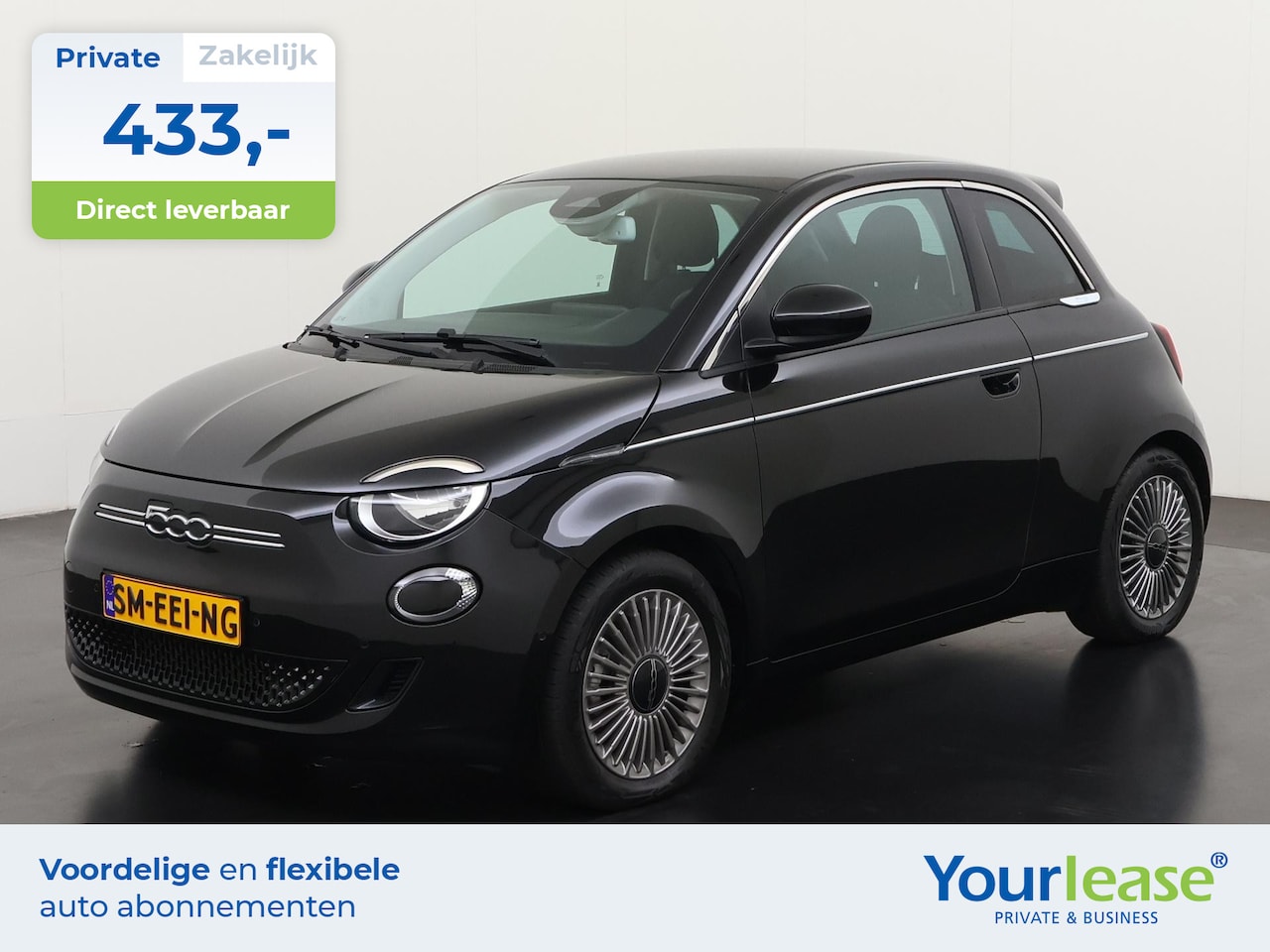 Fiat 500e - Icon 42 kWh | All-in 433,- Private Lease | Direct uit voorraad - AutoWereld.nl