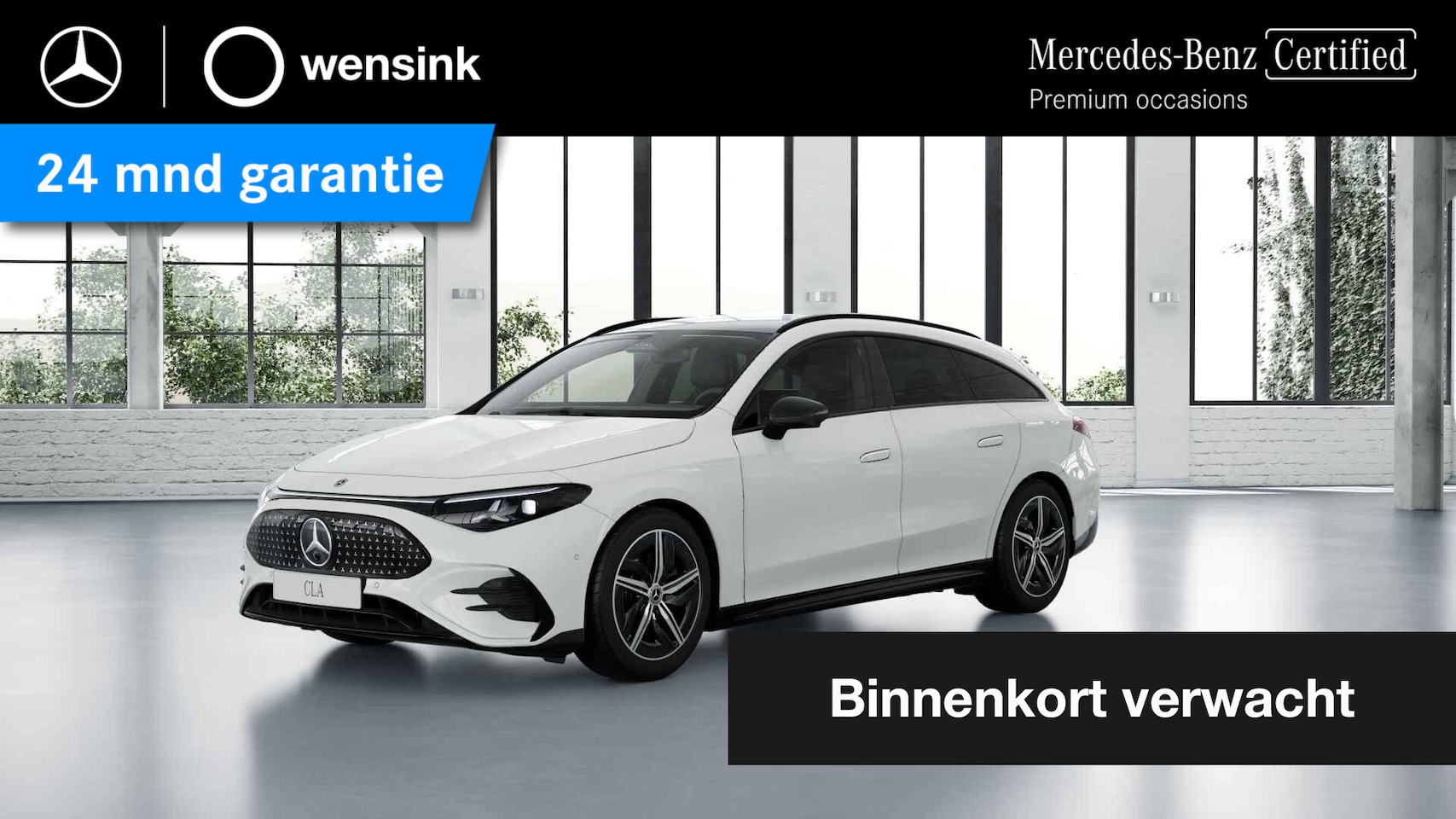 Mercedes-Benz CLA-Klasse - 180 Business Solution AMG | Night | Distronic | Panoramadak | Keyless | Sfeerverlichting | - AutoWereld.nl