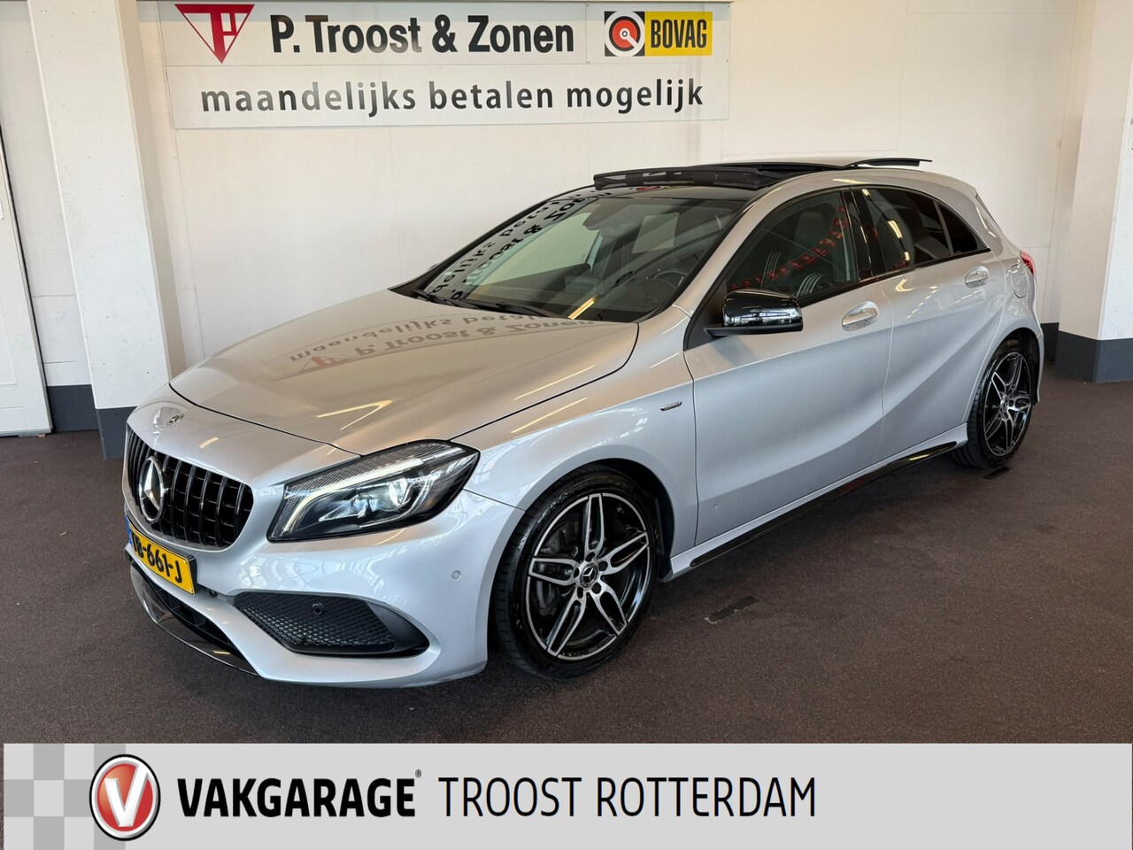 Mercedes-Benz A-klasse - 180 AMG White Art | Automaat | Panoramadak | Achteruitrijcamera | Origineel Nederlands | C - AutoWereld.nl