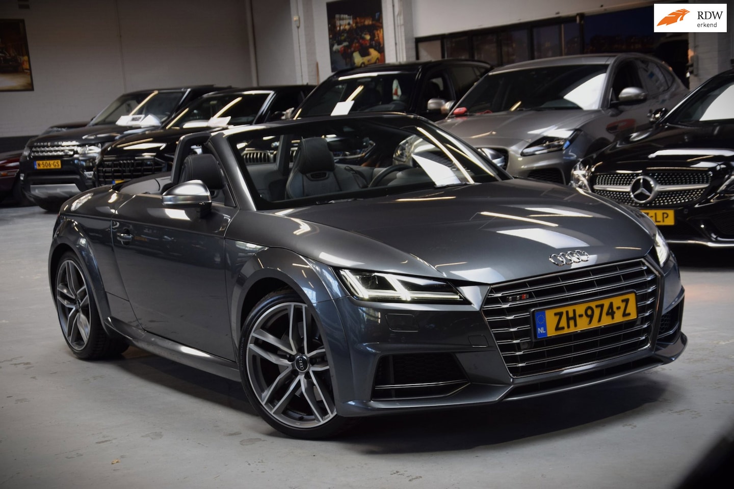 Audi TT Roadster - 2.0 TFSI TTS Quattro|Navi|310pk!!|Dealer onderhouden|Airscarf|RS-Seats - AutoWereld.nl