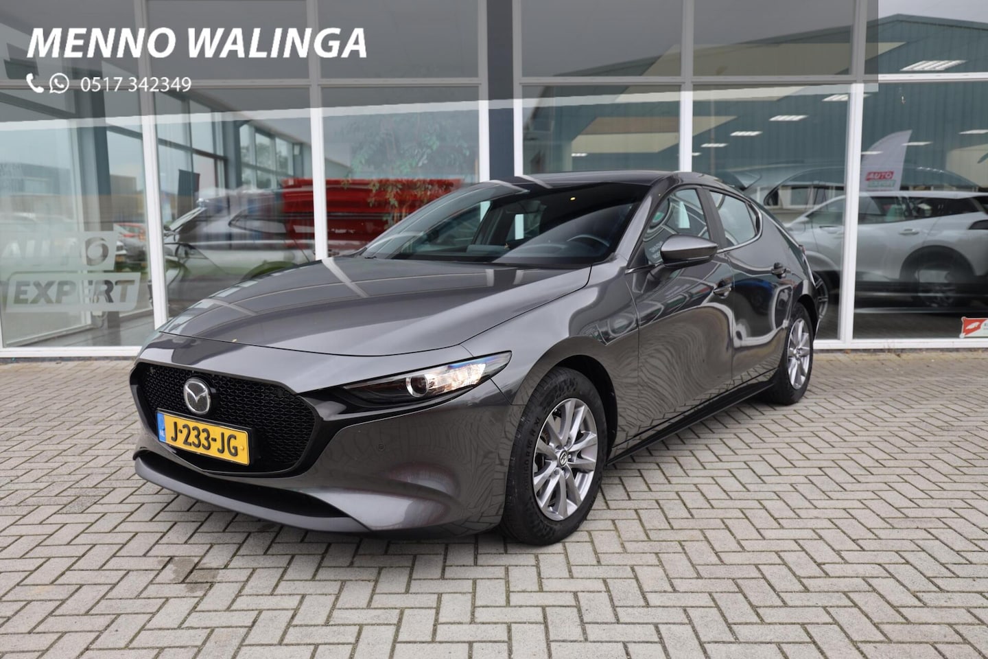 Mazda 3 - 2.0 e-SkyActiv-X M Hybrid 180 Comfort|Leer|Stoel+Stuurverwarming|HUD|Camera|ACC - AutoWereld.nl