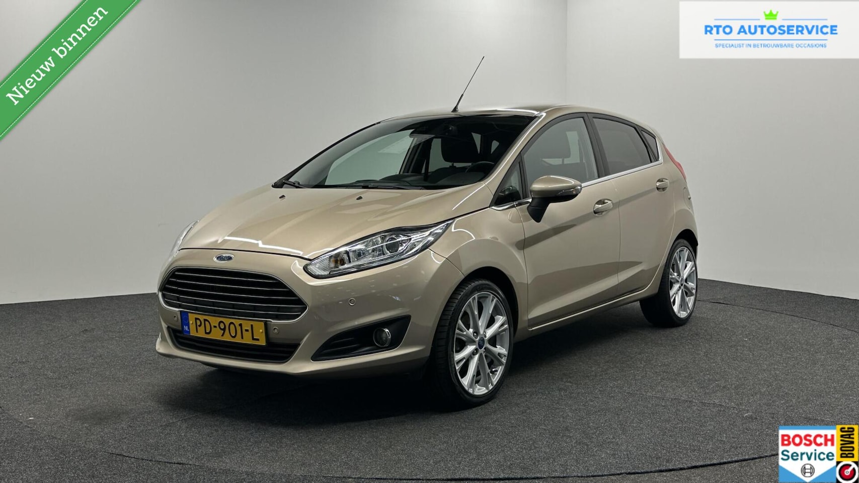 Ford Fiesta - 1.0 EcoBoost Titanium 92000 KM NAVI CRUISE LM ECC. - AutoWereld.nl