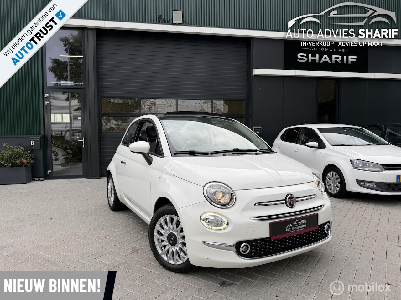 Fiat 500 C - 0.9 TwinAir Bluetooth|LED|CarPlay|Camera|Cabrio| - AutoWereld.nl