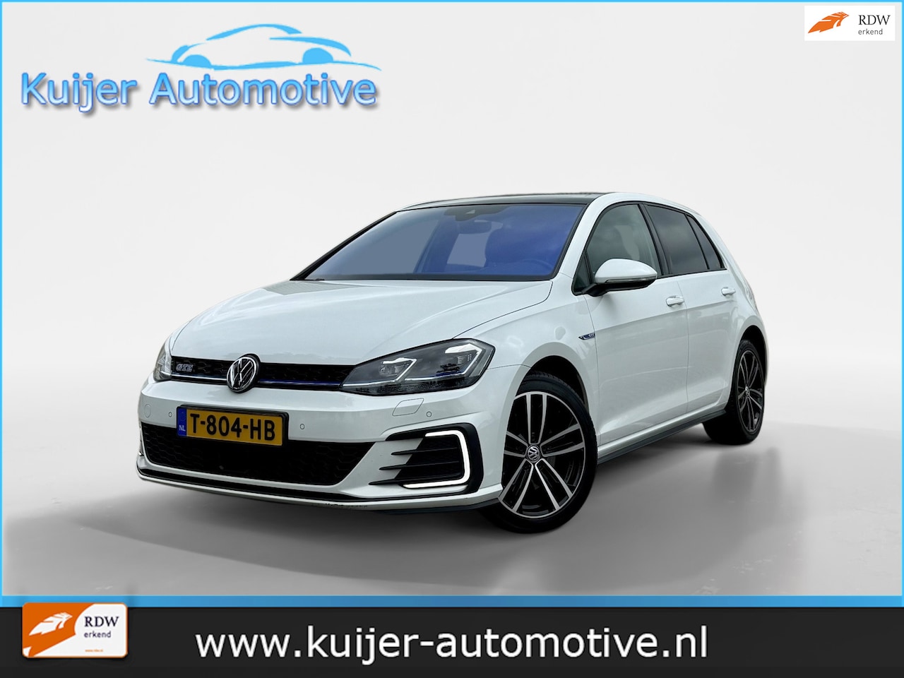 Volkswagen Golf - 1.4 TSI PHEV GTE / Pano / Virtual / Leder/ Dodehoek - AutoWereld.nl