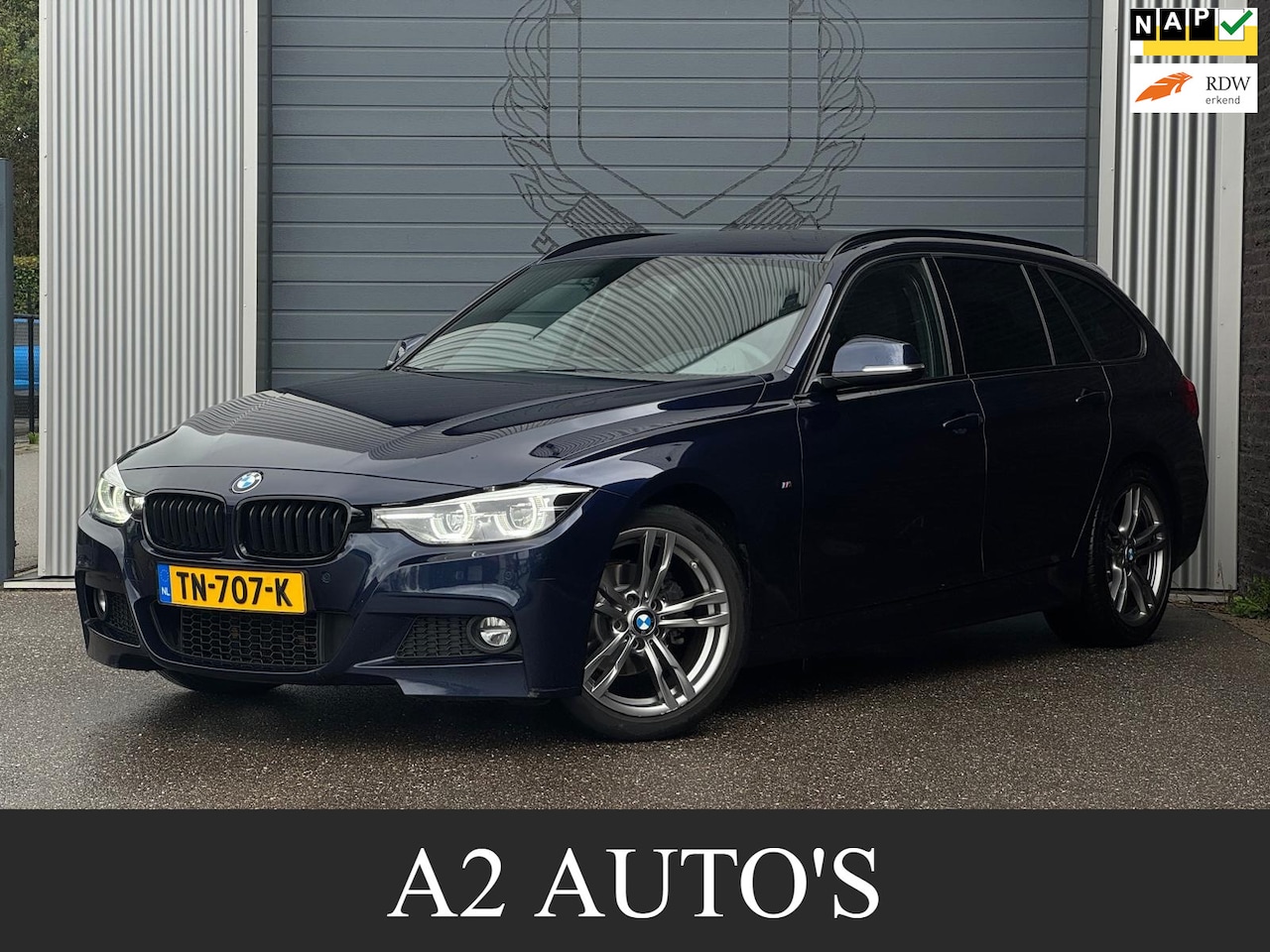 BMW 3-serie Touring - 320i M-Sport Digitaal Dashboard|Leer|Nap - AutoWereld.nl