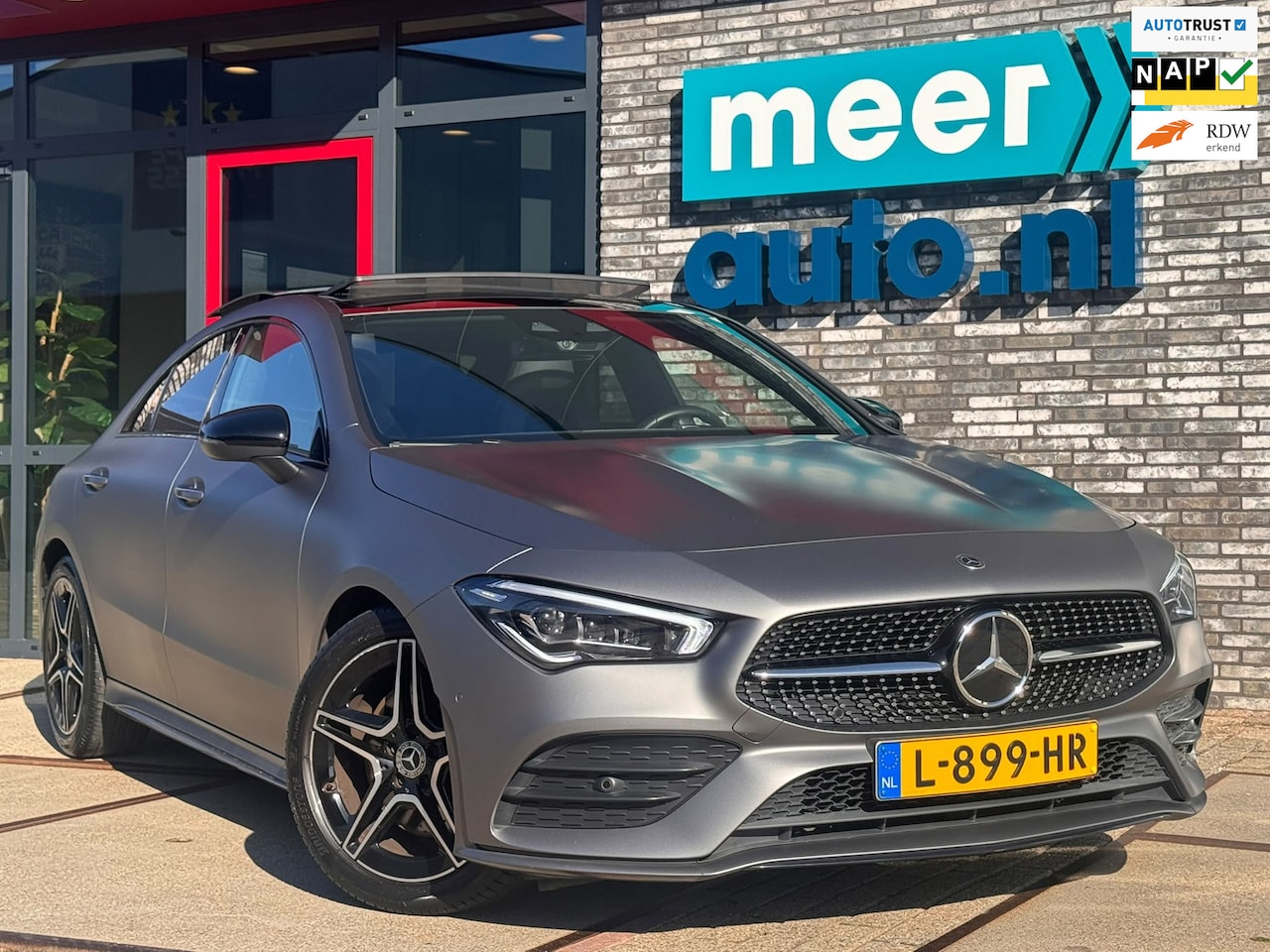 Mercedes-Benz CLA-Klasse - 200 AMG VOL! PANO l EL-STOEL l MATRIX l ADAPT.CRUISE l SFEER l KEYLESS l CARPLAY l DODE HO - AutoWereld.nl