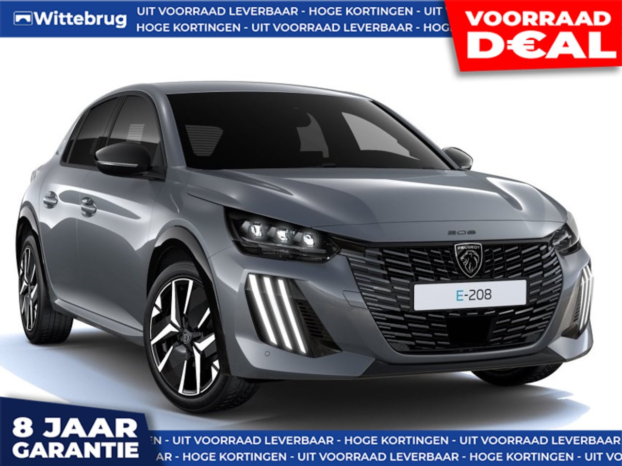 Peugeot e-208 - EV GT 51 kWh DIRECT RIJDEN - RIJKLAAR - VISION PACK - 8 JAAR GARANTIE - AutoWereld.nl
