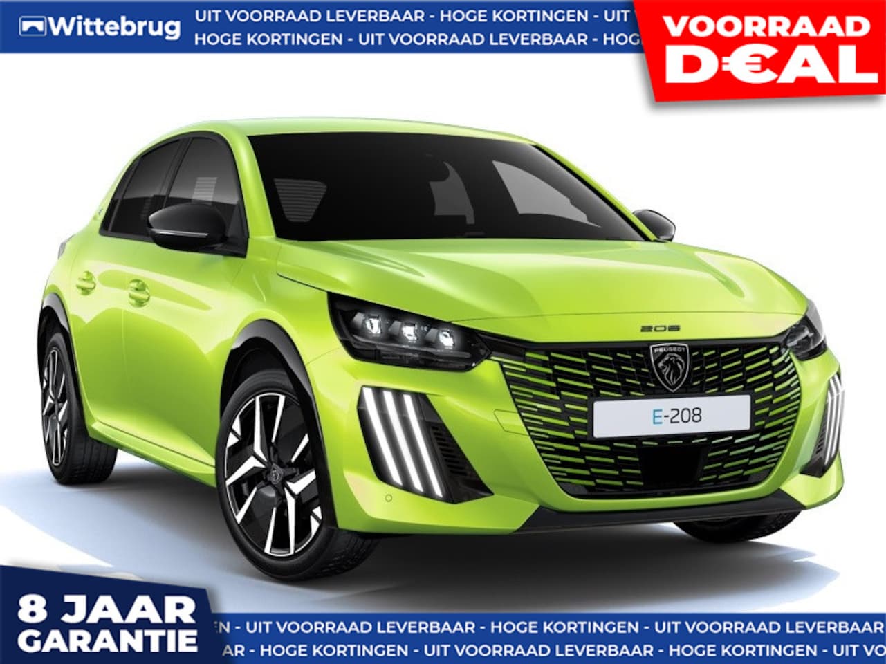 Peugeot e-208 - EV GT 51 kWh DIRECT RIJDEN - RIJKLAAR - VISION PACK - 8 JAAR GARANTIE - AutoWereld.nl