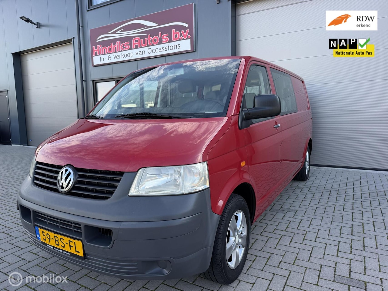 Volkswagen Transporter - 2.5 TDI 340 Budgetline DC 2.5 TDI 340 Budgetline DC - AutoWereld.nl