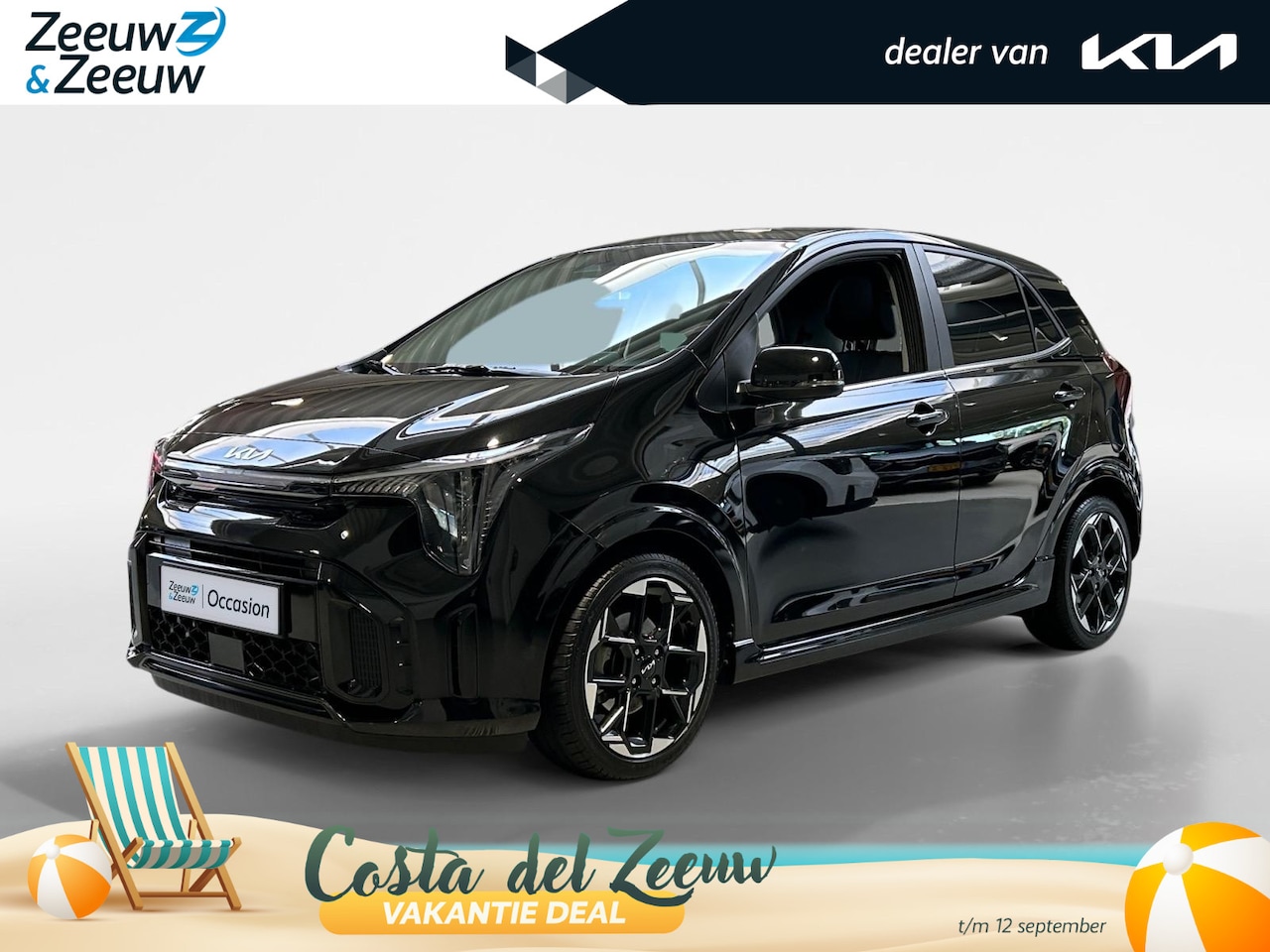 Kia Picanto - 1.0 DPI GT-Line Automaat | Apple Carplay / Android Auto | Navigatiesysteem | Stoel + Stuur - AutoWereld.nl