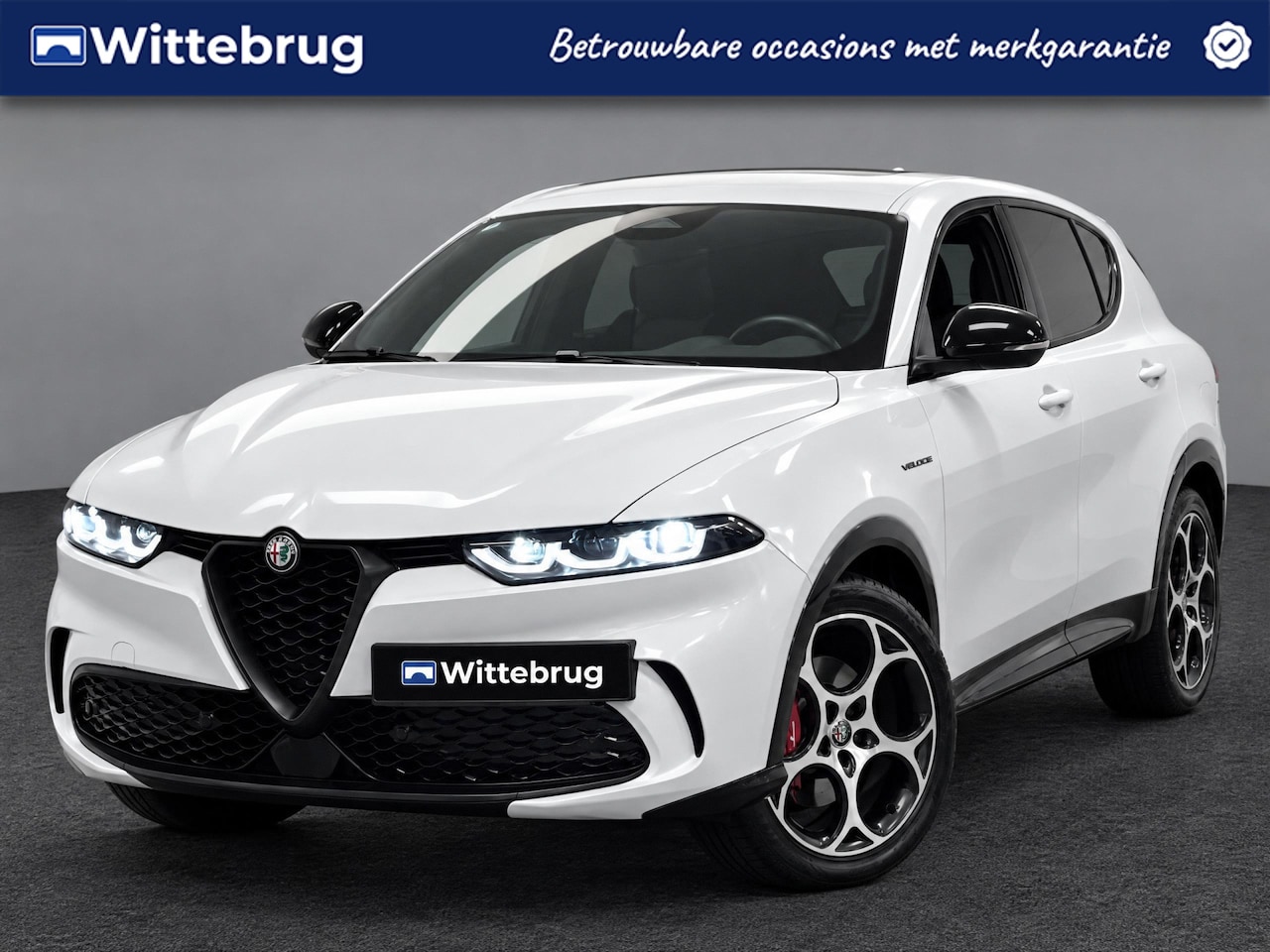 Alfa Romeo Tonale - 1.5T Hybrid Veloce FULL LED | LEDER/ALCANTARA | STOERE COMPLETE UITVOERING! - AutoWereld.nl