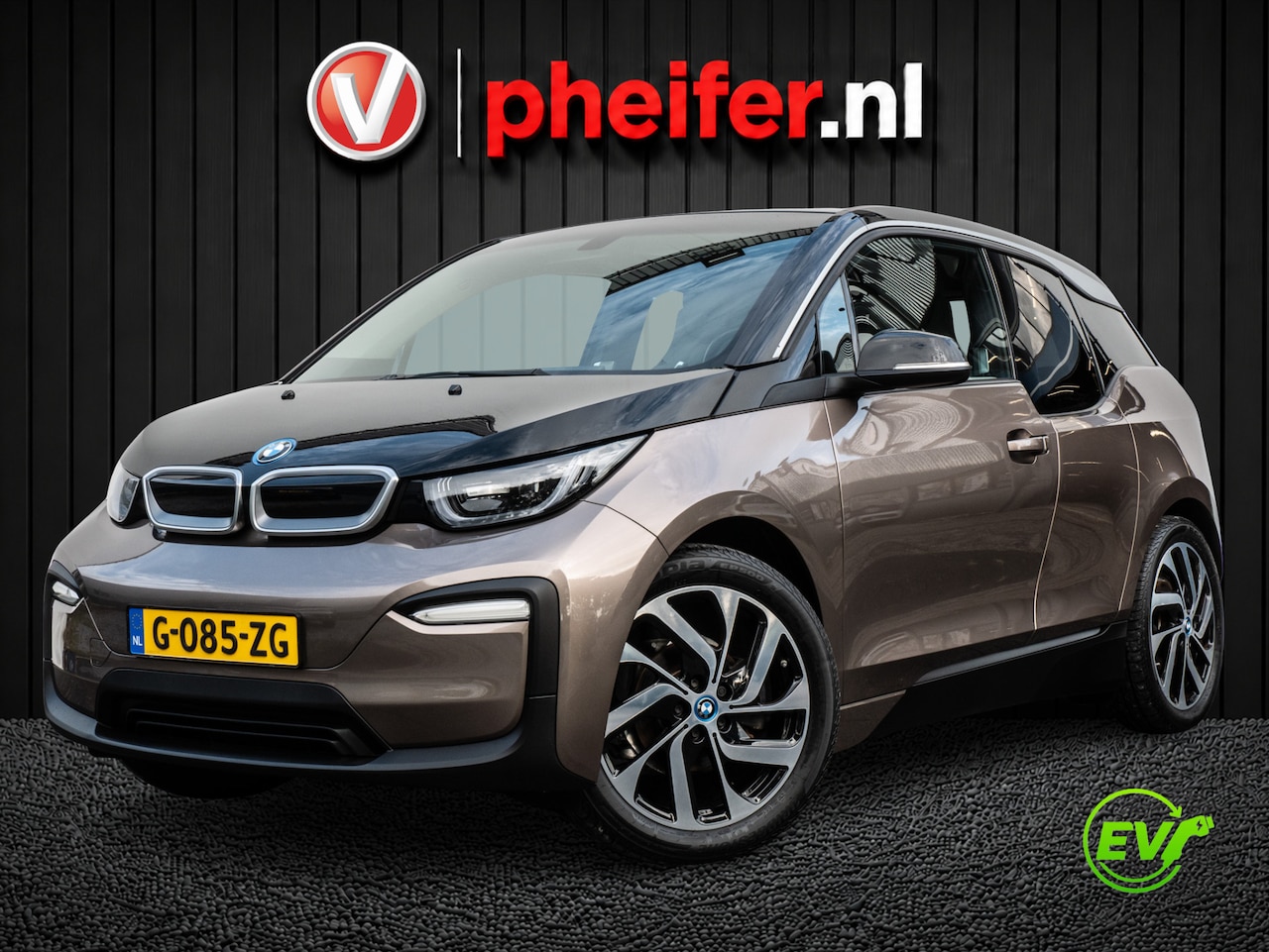 BMW i3 - Basis 120Ah 42 kWh SOH 96% Leer/ Stoelverwarming/ Full led/ Pdc/ Cruise control/ Navigatie - AutoWereld.nl