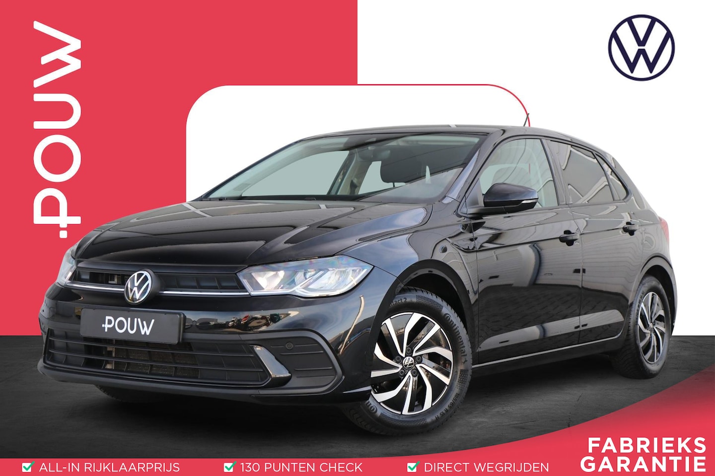 Volkswagen Polo - 1.0 TSI 95pk DSG Life Edition | Keyless | Stoelverwarming | PDC | Carplay | Adaptive Cruis - AutoWereld.nl