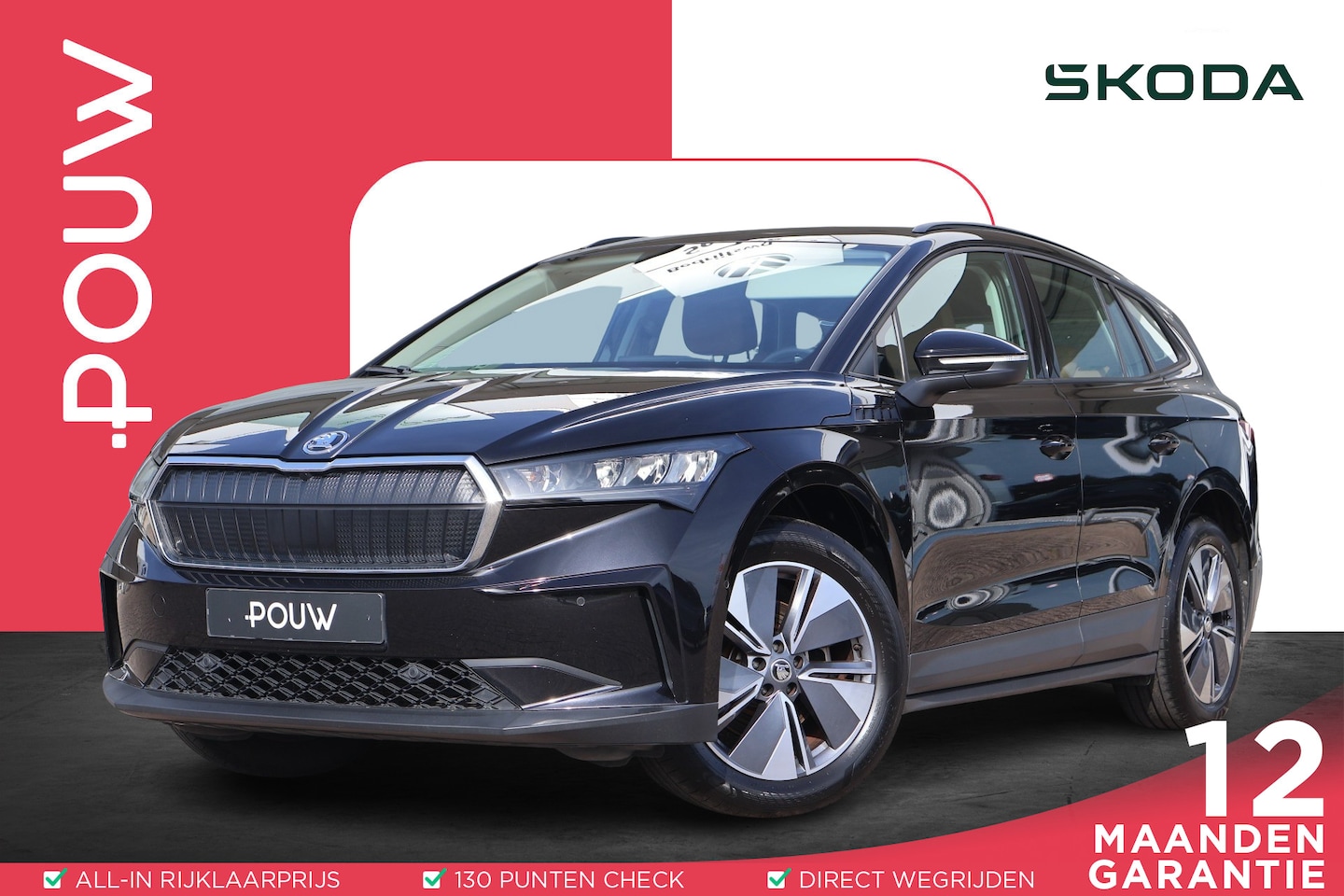 Skoda Enyaq iV - 60 180pk | SoH 93% | Navigatie | Leder | Camera | PDC | Carplay - AutoWereld.nl