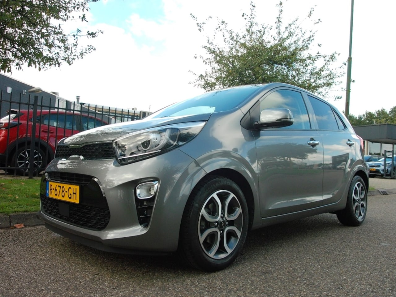 Kia Picanto - 1.0 DPi AMT 67pk 4-zits DynamicPlusLine Clima Navi 26.703KM - AutoWereld.nl