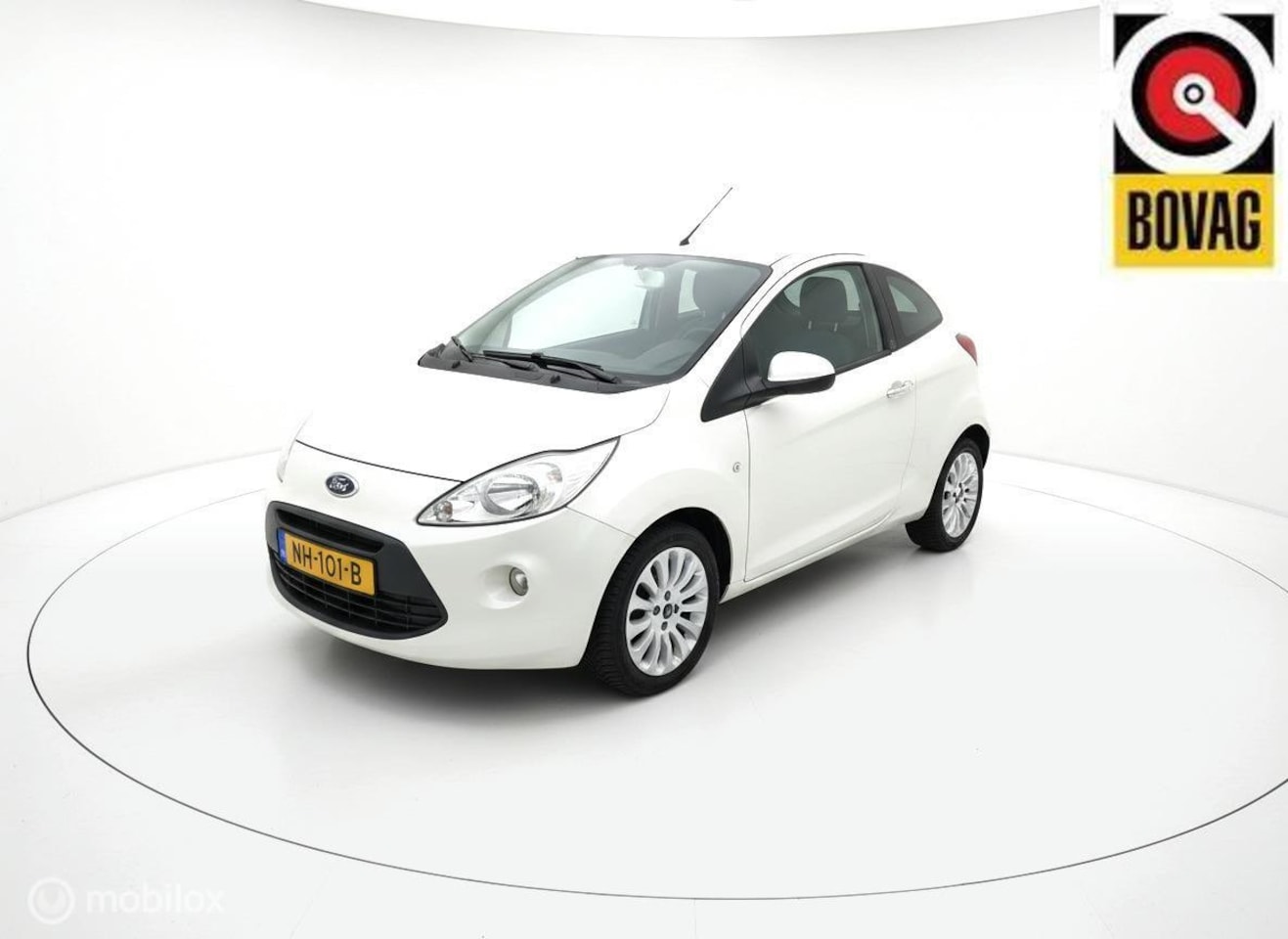 Ford Ka - 1.2 Titanium 2016 78000KM/AIRCO/PDC/STOELVERWARMING! - AutoWereld.nl