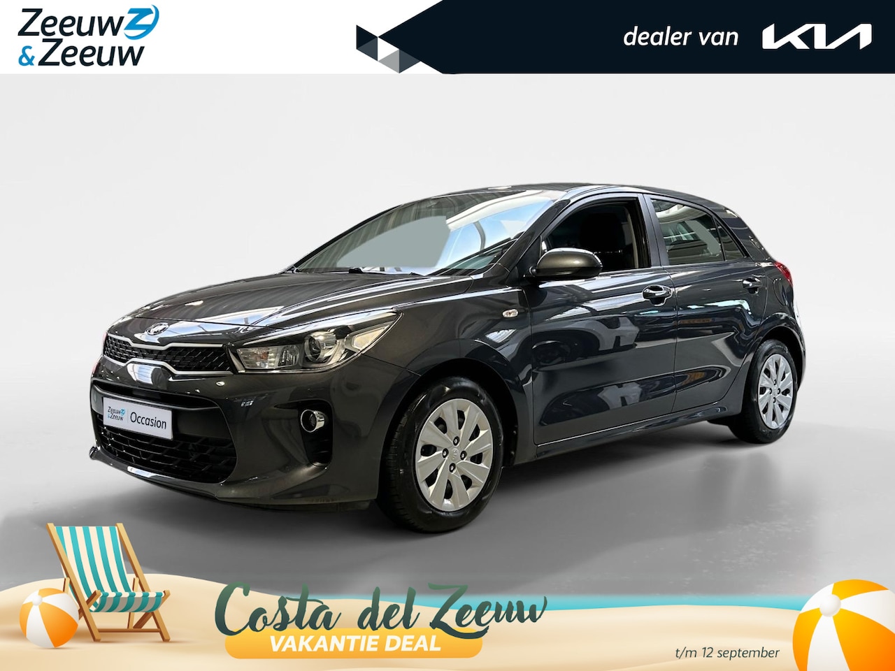 Kia Rio - 1.0 TGDI ComfortPlusLine Navigator | Orginele Kilometerstand ! | Trekhaak Afneembaar 7- Po - AutoWereld.nl