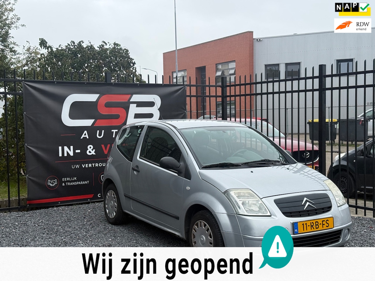 Citroën C2 - 1.4i Furio CRUISE CONTROLE!AIRCO!APK2027!KOOPJE! - AutoWereld.nl