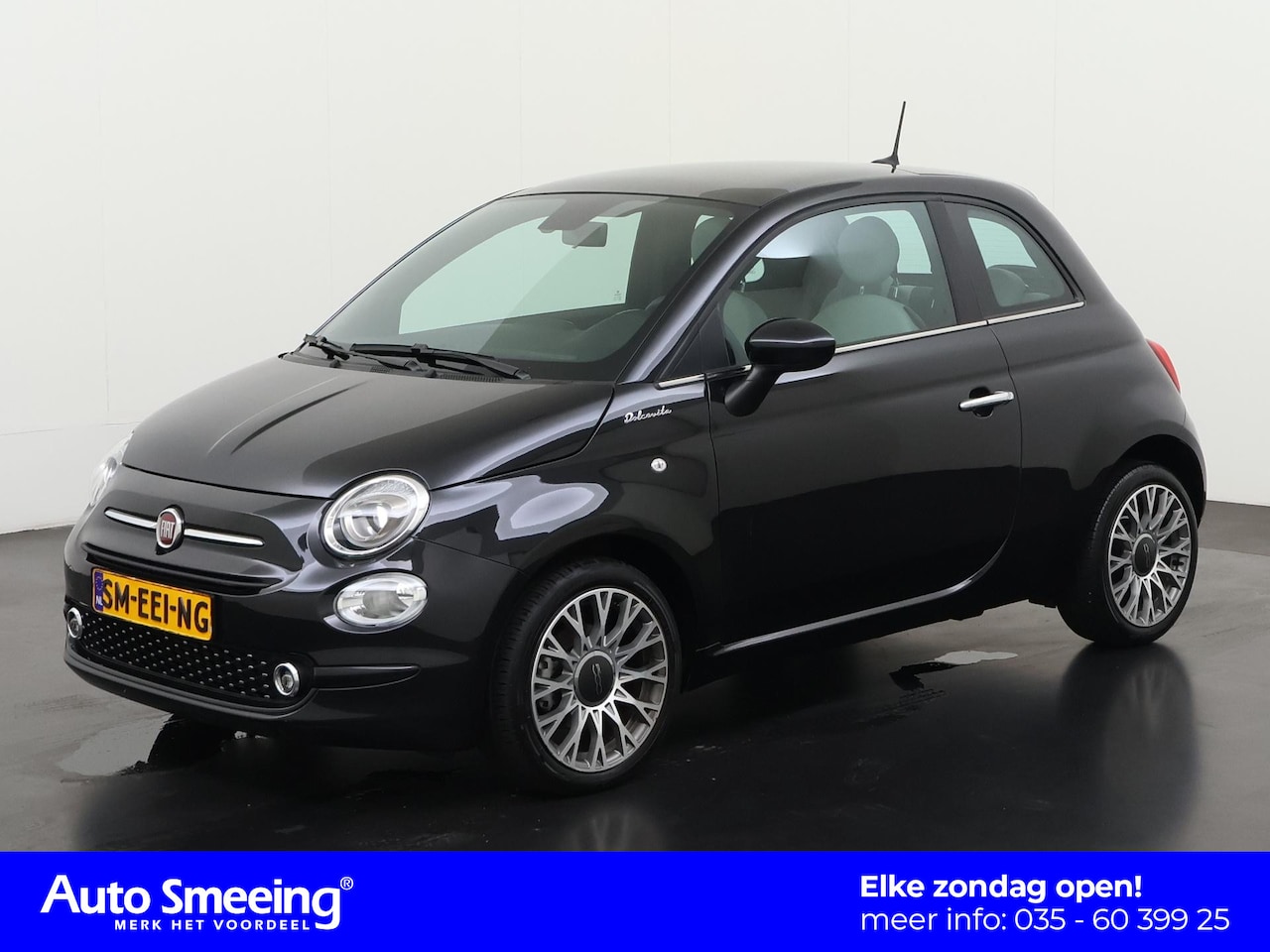Fiat 500 - 1.0 Hybrid Dolcevita | Navigatie | Panoramadak | Zondag Open! - AutoWereld.nl