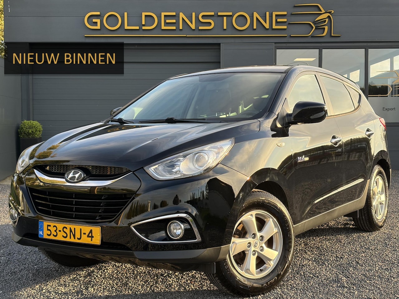 Hyundai ix35 - 1.6i GDI Dynamic ✓1e Eigenaar✓Trekhaak✓Clima✓Cruise✓6 Bak✓135pk✓Lm velgen✓4x Elekt Ramen✓A - AutoWereld.nl