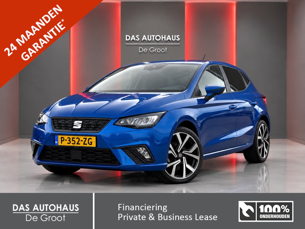 SEAT Ibiza - 1.0TSI 95pk Style | Carplay | DAB+ | LED - AutoWereld.nl