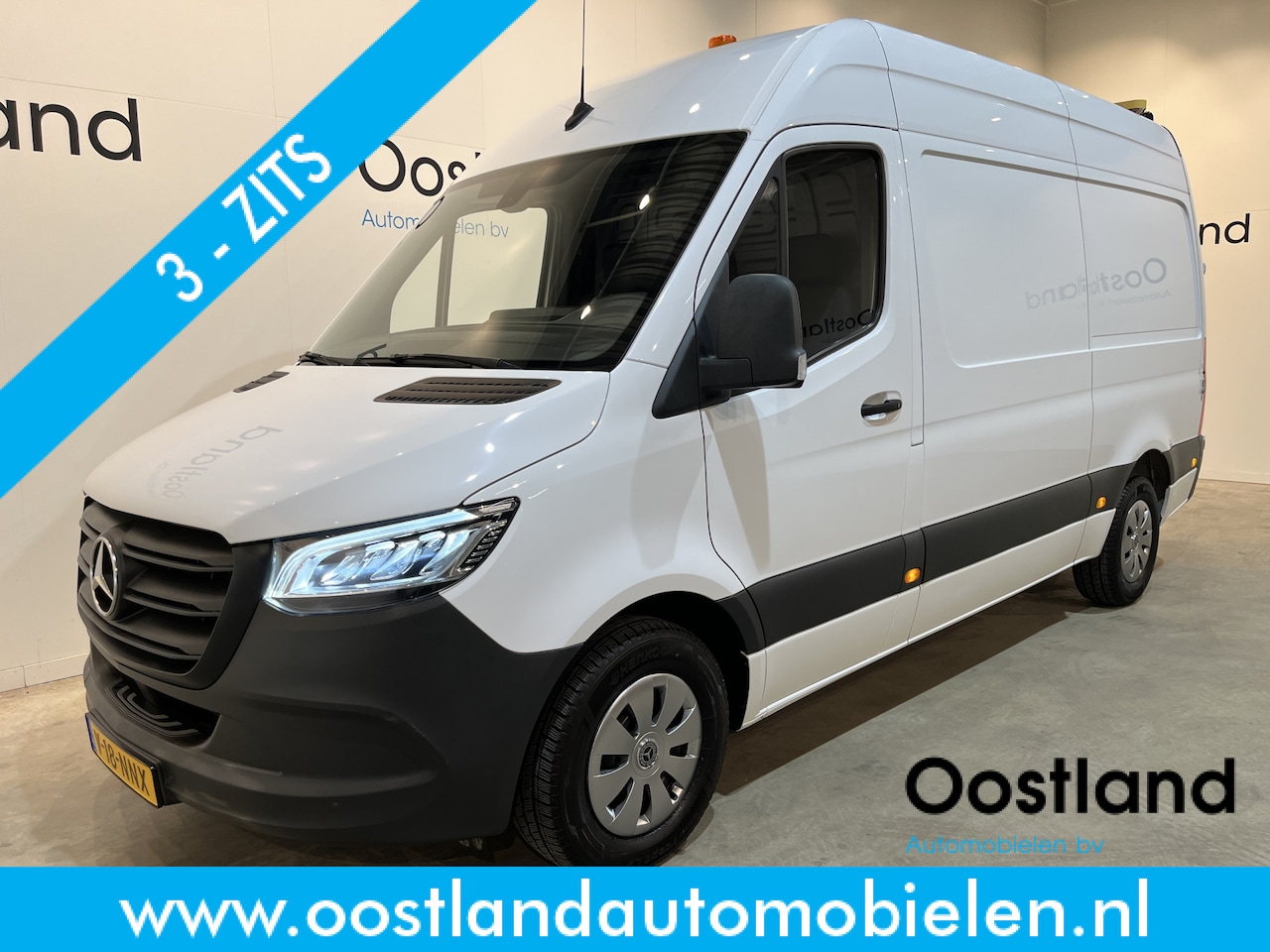 Mercedes-Benz Sprinter - 317 CDI L2H2 RWD / Euro 6 / LED / Airco / Cruise Control / Camera / Trekhaak / CarPlay / 3 - AutoWereld.nl