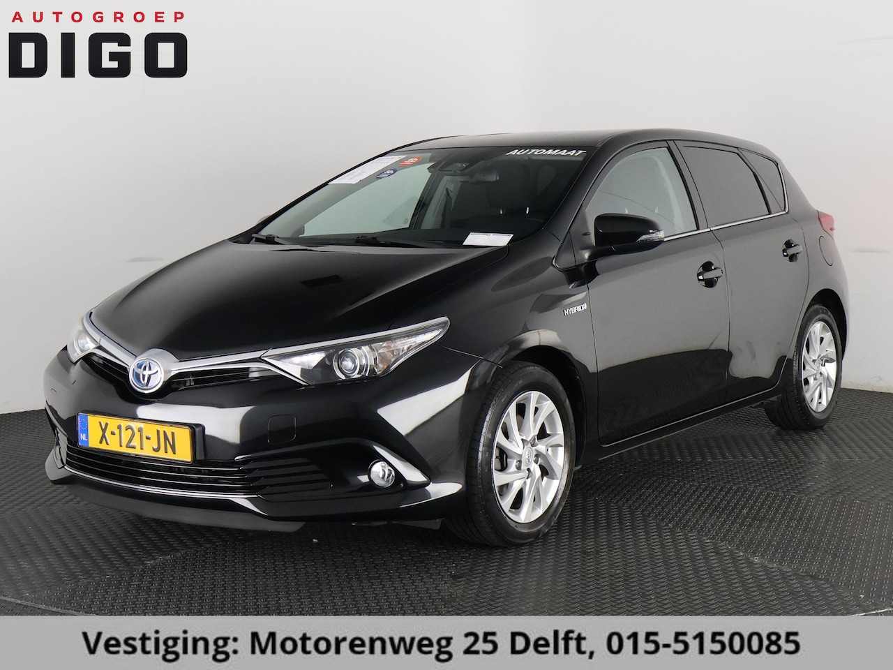Toyota Auris - 1.8 HYBRIDE EXECUTIVE AUTOMAAT GARANTIE 2029! CAMERA.STOELVERWARMING . NAVIGATIE . CRUISE - AutoWereld.nl