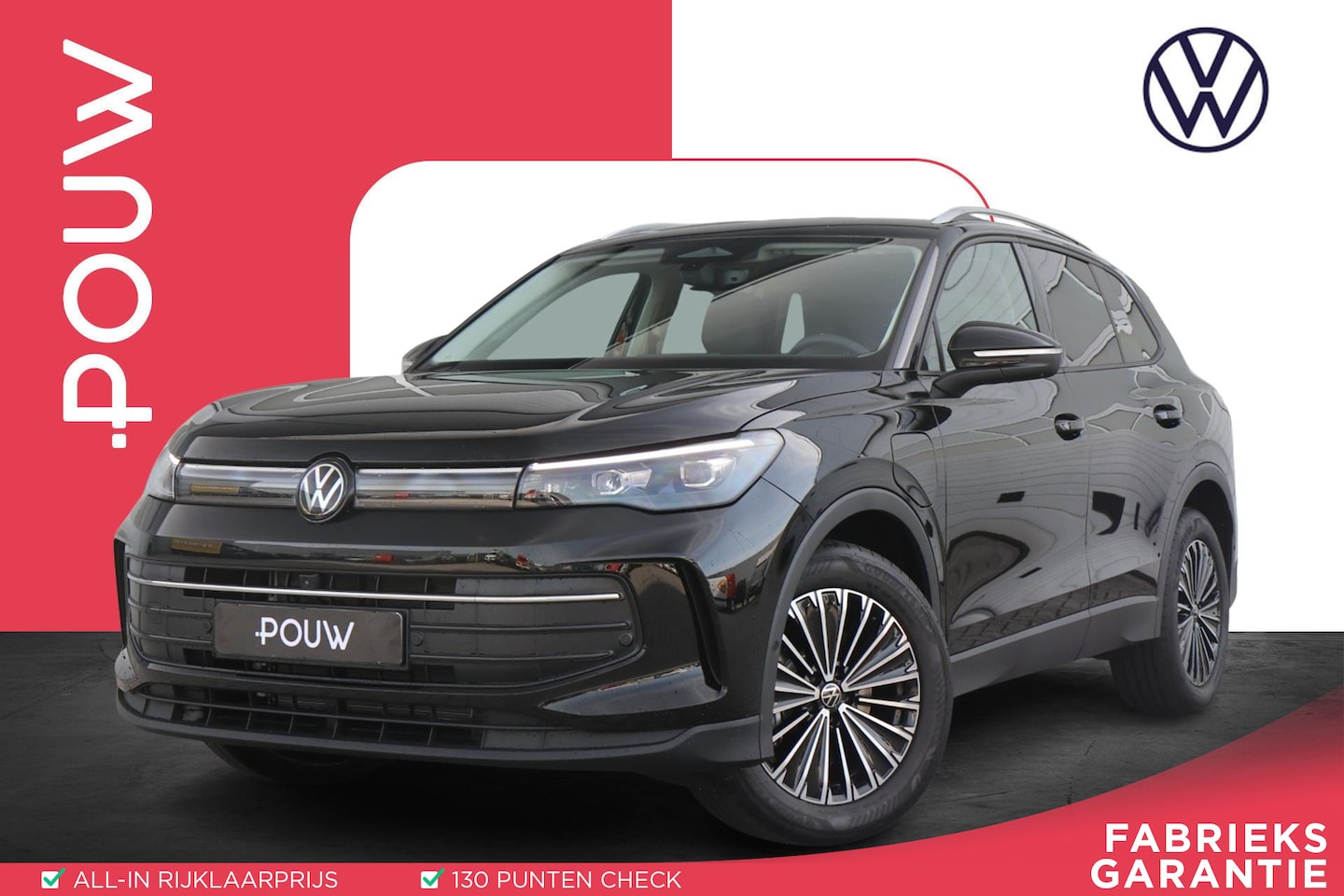 Volkswagen Tiguan - 1.5 eHybrid 204pk Life | Trekhaak | 360 Graden Camera | 18" Velgen | Stoelverwarming | Stu - AutoWereld.nl