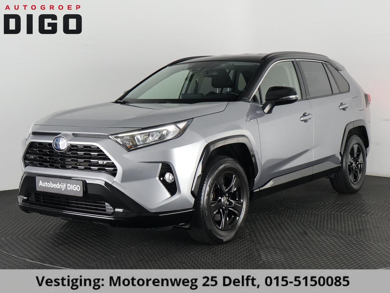 Toyota RAV4 - 2.5 HYBRID BI-TONE BLACKSTYLE GARANTIE 9-2030* PDC VOOR & ACHTER . APPLE CARPLAY & ANDRIOD - AutoWereld.nl