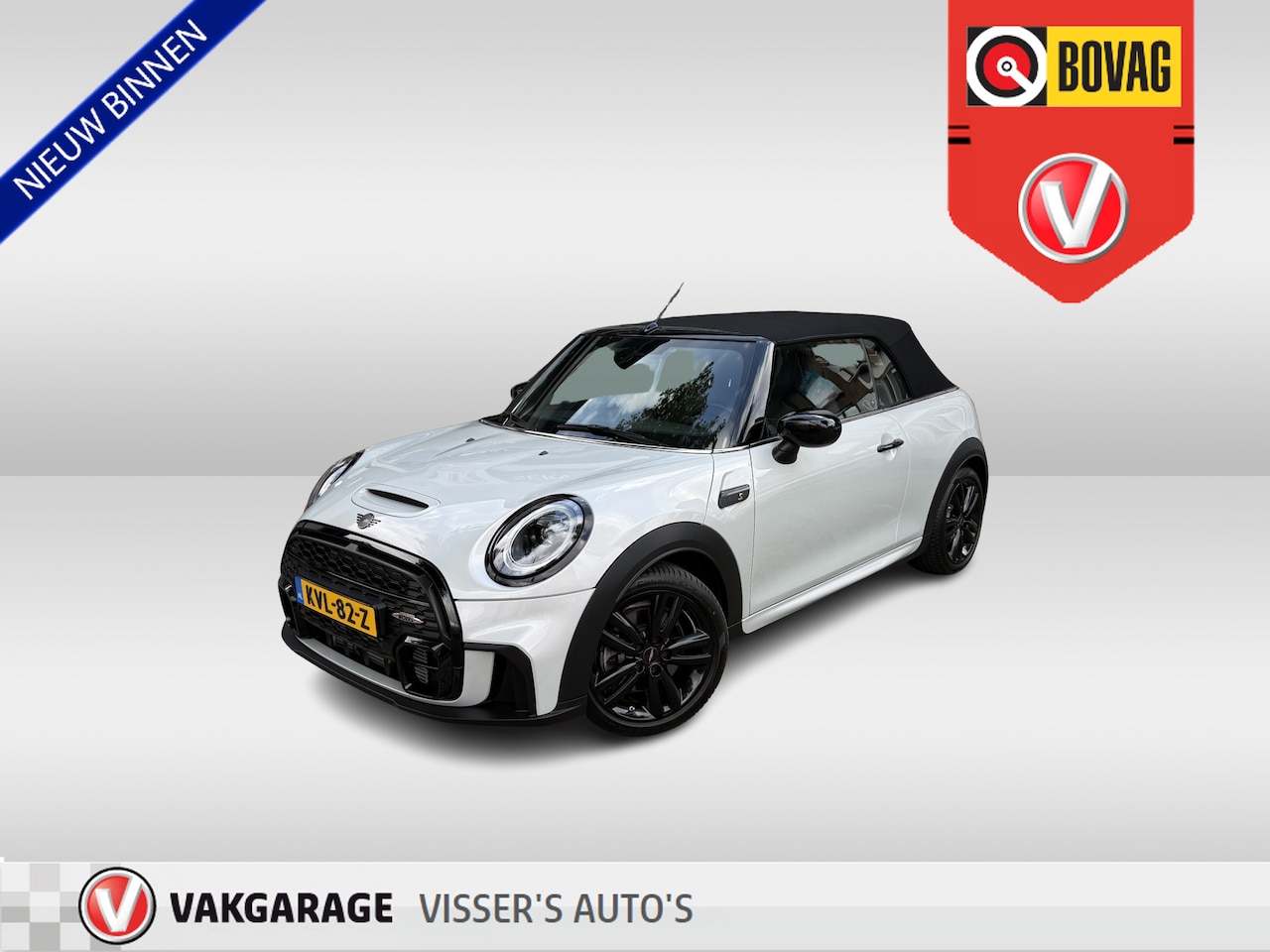 MINI Cabrio - 2.0 Cooper S JCW-Trim Rockingham GT Edition | carbio | stoelverwarming | 17 inch velgen | - AutoWereld.nl