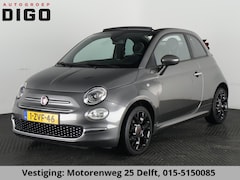 Fiat 500 C - 0.9 TWINAIR TURBO CABRIO 77.000 KM Climate Control .Sportstoelen Half Leder . Lichtmetalen