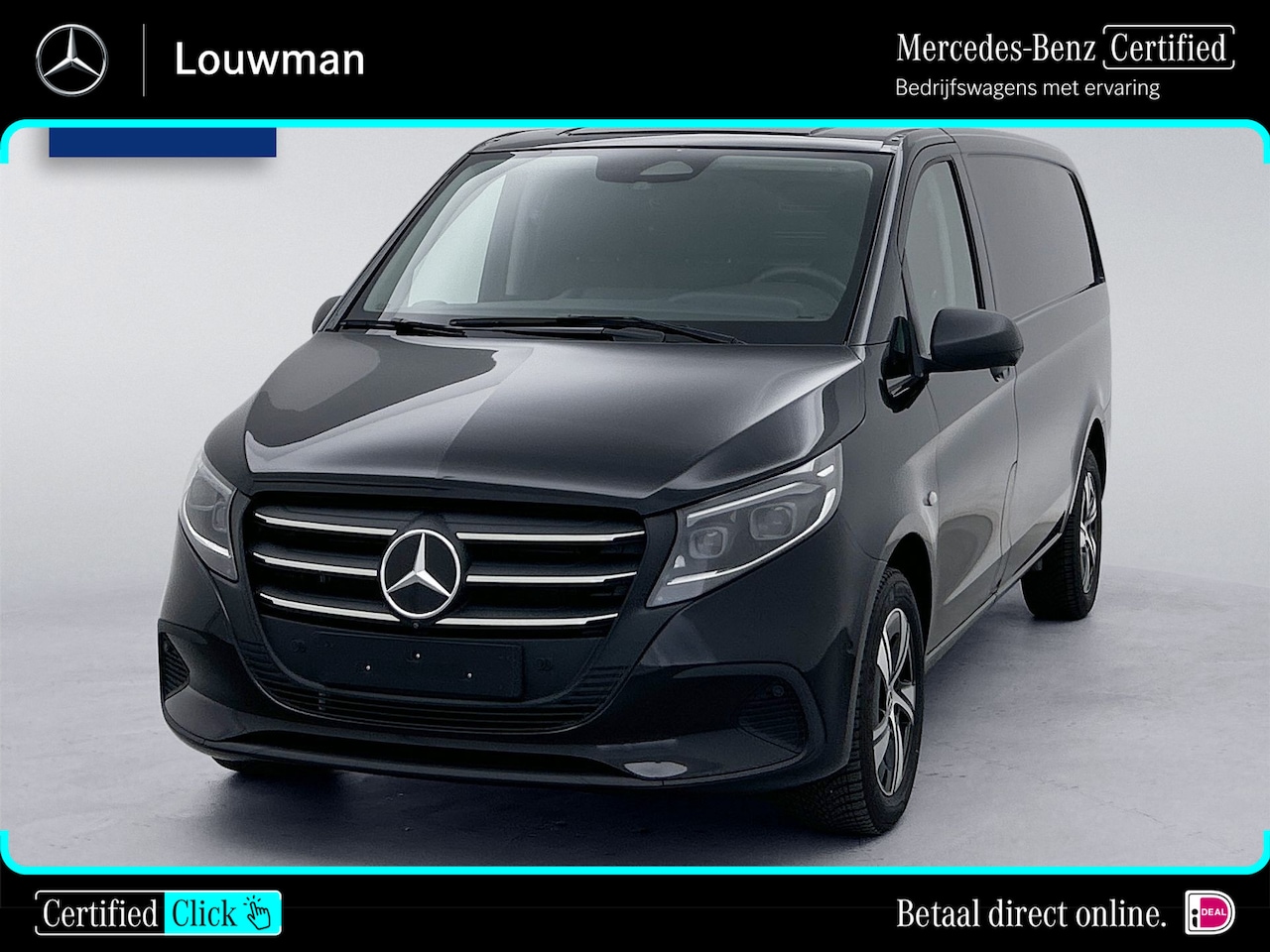 Mercedes-Benz Vito - 119 CDI L2 Select 360 Camera Distronic Trekhaak Standkachel Stoelverwarming Led voor+achte - AutoWereld.nl