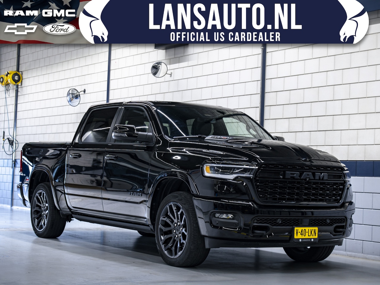 Dodge Ram 1500 - Limited Night Hurricane | 3.0L High Output 540pk 4x4 Crew Cab | Prins LPG - AutoWereld.nl