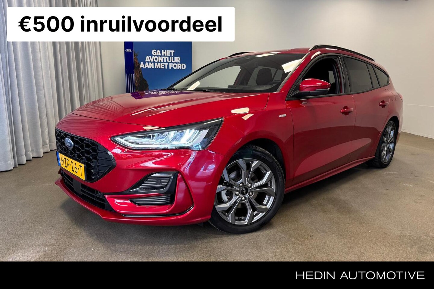 Ford Focus Wagon - 1.0 EcoBoost Hybrid ST Line | Winter Pack | Sync 4 | Navi | All-Season | Apple Car Play - AutoWereld.nl