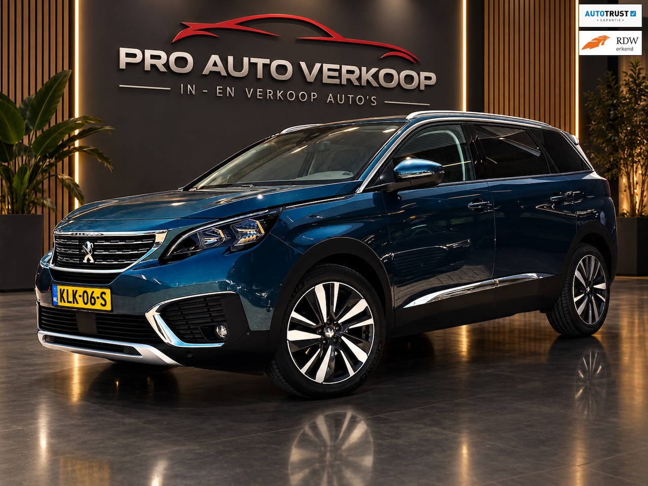 Peugeot 5008 - 1.2 PureTech GT-Line 7 pers Carplay_Trekh_Navi_Leder - AutoWereld.nl